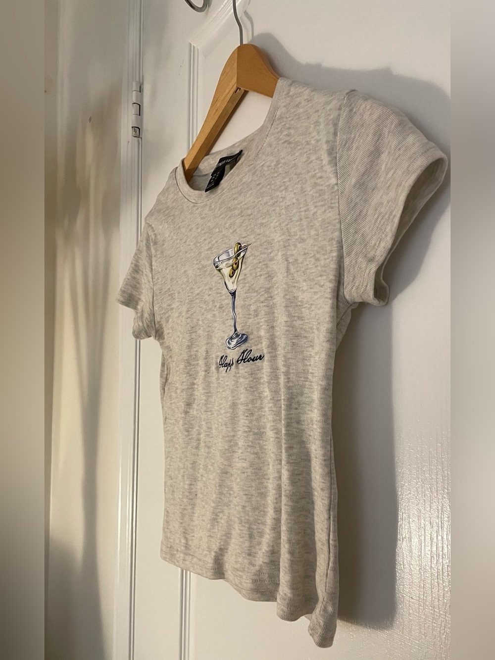 Short Sleeve Tee - Martini Glass Design